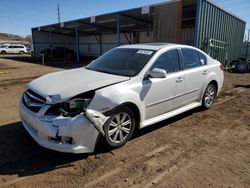 Salvage cars for sale at Colorado Springs, CO auction: 2012 Subaru Legacy 2.5I Premium