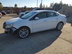 Salvage cars for sale at auction: 2012 Buick Verano