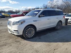 Salvage cars for sale at Ellwood City, PA auction: 2019 Lincoln Navigator Reserve