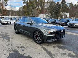 Audi salvage cars for sale: 2019 Audi Q8 Prestige S-Line