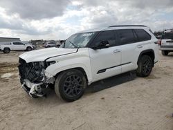 Salvage cars for sale from Copart Houston, TX: 2024 Toyota Sequoia SR5