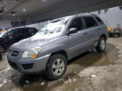 Salvage cars for sale at Candia, NH auction: 2009 KIA Sportage LX