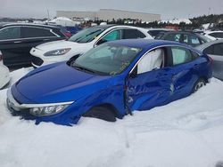 Vehiculos salvage en venta de Copart Elmsdale, NS: 2018 Honda Civic LX