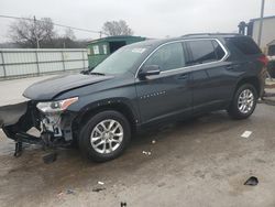 Salvage cars for sale at Lebanon, TN auction: 2021 Chevrolet Traverse LT