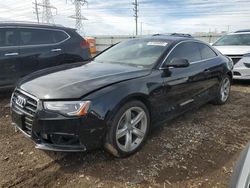 Salvage cars for sale at Elgin, IL auction: 2015 Audi A5 Premium