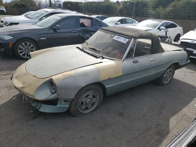 1983 Alfa Romeo Veloce 2000 Spider