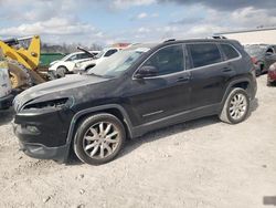 Salvage cars for sale at Hueytown, AL auction: 2015 Jeep Cherokee Limited