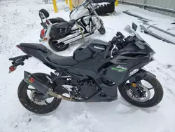 Salvage cars for sale from Copart Barberton, OH: 2024 Kawasaki EX500 H