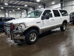 Salvage cars for sale at Ham Lake, MN auction: 2002 Ford Excursion Limited