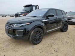 Salvage cars for sale at San Antonio, TX auction: 2017 Land Rover Range Rover Evoque HSE