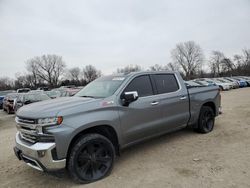 Chevrolet salvage cars for sale: 2021 Chevrolet Silverado K1500 LTZ