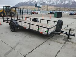 Salvage trucks for sale at Farr West, UT auction: 2021 K&K Trailer