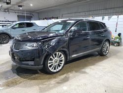 Lincoln mkx salvage cars for sale: 2016 Lincoln MKX Reserve