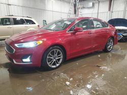 2020 Ford Fusion Titanium en venta en Franklin, WI