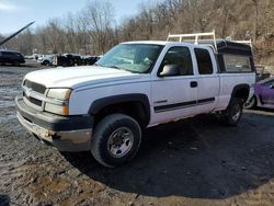 Salvage cars for sale at Marlboro, NY auction: 2004 Chevrolet Silverado K2500 Heavy Duty