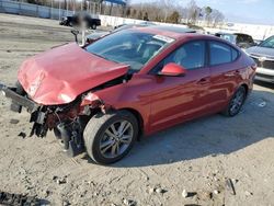 Hyundai salvage cars for sale: 2018 Hyundai Elantra SEL