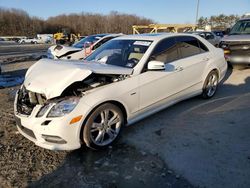 Salvage cars for sale at Windsor, NJ auction: 2012 Mercedes-Benz E 350 4matic