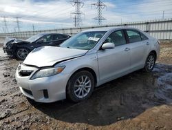 Salvage cars for sale at Elgin, IL auction: 2011 Toyota Camry Hybrid