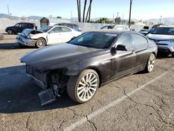 Salvage cars for sale at Van Nuys, CA auction: 2014 BMW 650 I Gran Coupe