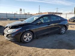 Salvage cars for sale at Chicago Heights, IL auction: 2018 Chevrolet Cruze LS