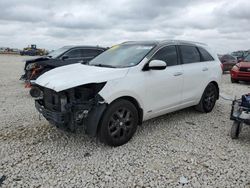 Salvage cars for sale at Temple, TX auction: 2016 KIA Sorento SX