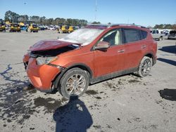 Salvage cars for sale at Dunn, NC auction: 2016 Toyota Rav4 Limited