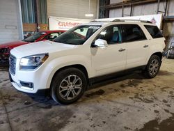 Salvage cars for sale at Eldridge, IA auction: 2014 GMC Acadia SLT-1