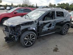 Salvage cars for sale at San Martin, CA auction: 2018 Nissan Rogue S