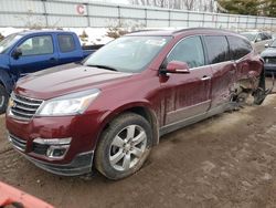 Chevrolet salvage cars for sale: 2017 Chevrolet Traverse Premier