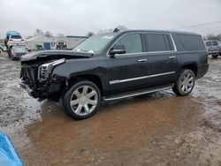 Salvage cars for sale at Hillsborough, NJ auction: 2016 Cadillac Escalade ESV Luxury