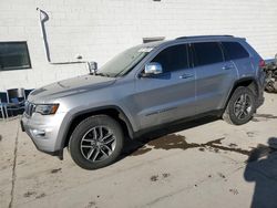 Salvage cars for sale at Farr West, UT auction: 2017 Jeep Grand Cherokee Limited