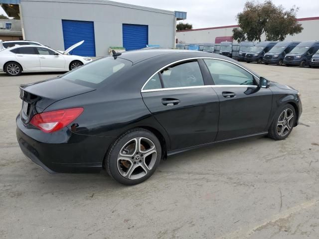 2018 Mercedes-Benz CLA 250