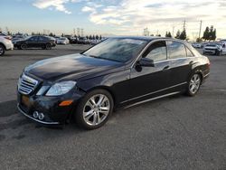 Salvage cars for sale from Copart Rancho Cucamonga, CA: 2010 Mercedes-Benz E 550