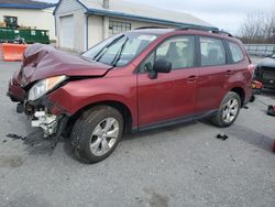 Vehiculos salvage en venta de Copart Grantville, PA: 2015 Subaru Forester 2.5I