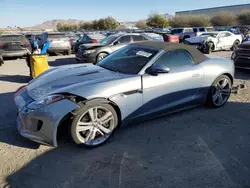 Salvage cars for sale at Las Vegas, NV auction: 2014 Jaguar F-TYPE V8 S