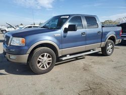 Salvage cars for sale at Bakersfield, CA auction: 2005 Ford F150 Supercrew