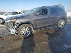 Salvage cars for sale at Assonet, MA auction: 2018 Jeep Cherokee Latitude