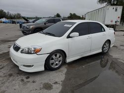 Salvage cars for sale at Orlando, FL auction: 2008 Toyota Corolla CE