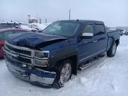 Chevrolet salvage cars for sale: 2014 Chevrolet Silverado K1500 LTZ