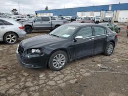 Salvage cars for sale at Woodhaven, MI auction: 2014 Chrysler 200 Limited