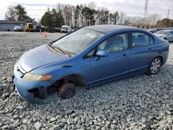 Salvage cars for sale at Mebane, NC auction: 2007 Honda Civic LX