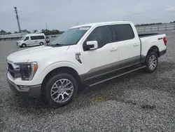 Salvage cars for sale at Riverview, FL auction: 2022 Ford F150 Supercrew