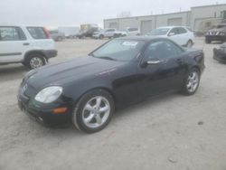 Salvage cars for sale at Kansas City, KS auction: 2001 Mercedes-Benz SLK 320