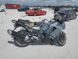 Salvage motorcycles for sale at Arcadia, FL auction: 2008 Kawasaki ZG1400 B