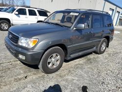 SUV salvage a la venta en subasta: 2002 Toyota Land Cruiser