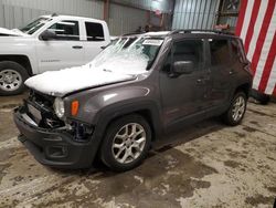 Salvage cars for sale at West Mifflin, PA auction: 2018 Jeep Renegade Latitude