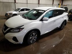 Salvage cars for sale at Pennsburg, PA auction: 2021 Nissan Murano S