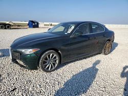 Salvage cars for sale at Taylor, TX auction: 2021 Alfa Romeo Giulia Sport