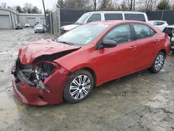 Toyota Corolla l Vehiculos salvage en venta: 2016 Toyota Corolla L