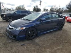 Salvage cars for sale at Midway, FL auction: 2010 Honda Civic LX